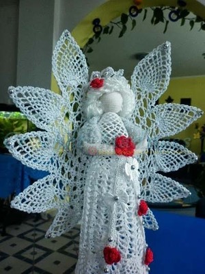 Novogodisnji Snowflake Heklanje Seme Christmas Decoration 41